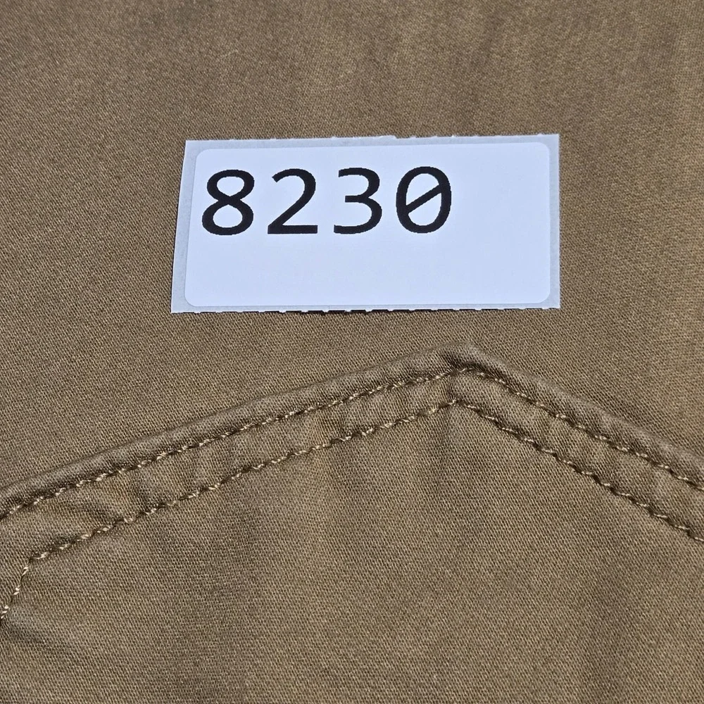 Banana Republic Traveler Athletic Tapered Fit Pants Mens 35x32 Tan Khaki Chino‎